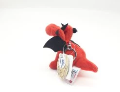 Nici 89937 Schlüsselanhänger Doppelkopfdrache Rot Ca 10cm Plüsch Taiwan Limited -Nici 20220414 095630