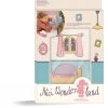 Nici 33238 Aufklappbares Puppen-Spielhaus Mit Stickern Wonderland MiniLina