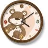 Nici 34286 Wanduhr Bär Braun - Hellbraun Classic Bear