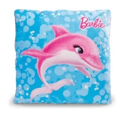 Nici 34699 Kissen BARBIE Delfin Zuma Bedruckt Quadratisch 40x40cm Plüsch