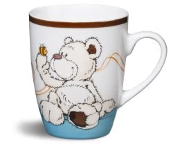 Nici 36988 Tasse Classic Bear Bär Creme Mit Hummel / Biene 8x10cm Porzellan