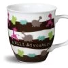 Nici 38653 Tasse A Wild Adventure Allover 9,5x10cm Porzellan Wild Friends 400ml