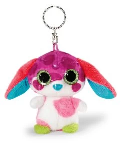 Nici 38782 Schlüsselanhänger Nicidoos Sirup Edition Hund Bluffy Crazy 9cm Plüsch