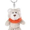 Nici 39901 Schlüsselanhänger Bär Sir Beartur 10cm Plüsch Cozy Winter Days