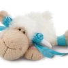 Nici 40865 Jolly Mäh Schaf Jolly Summer Mit Schleifchen Ca 20cm Liegend