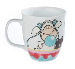 Nici 40881 Porzellan-Tasse Schafe Jolly Summer & Jolly Juicy 410ml Kaffeetasse