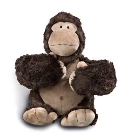 Nici 41697 Gorilla Torben Sitzend Ca 30cm Mit Trommelbrust Plüsch In Geschenkbox