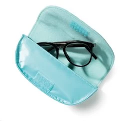 Nici 41859 Brillenetui Einhorn-Wal Rainbow Bubble & Theodor Ca 17x8cm Nylon -Nici 41859 03 ZA me