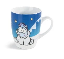 Nici 42446 Tasse Einhorn Snow Coldson Theodor & Friends 8x10cm Porzellan