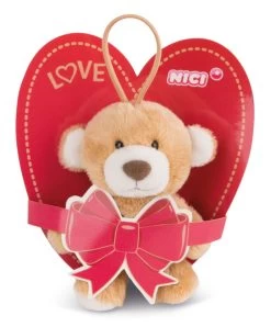 Nici 42769 Love Bär Hellbraun Mit Loop Ca 10cm Plüsch