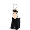 Nici 43570 Schlüsselanhänger Schwarzes Lama Lorenzo Ca 10cm Plüsch