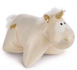 Nici 43727 Kuscheltier-Kissen 2in1 Einhorn Shooting Star Plüsch Theodor 40x30cm