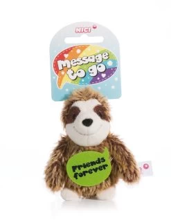 Nici 44856 Message To Go Loop 8cm Faultier – Friends Forever