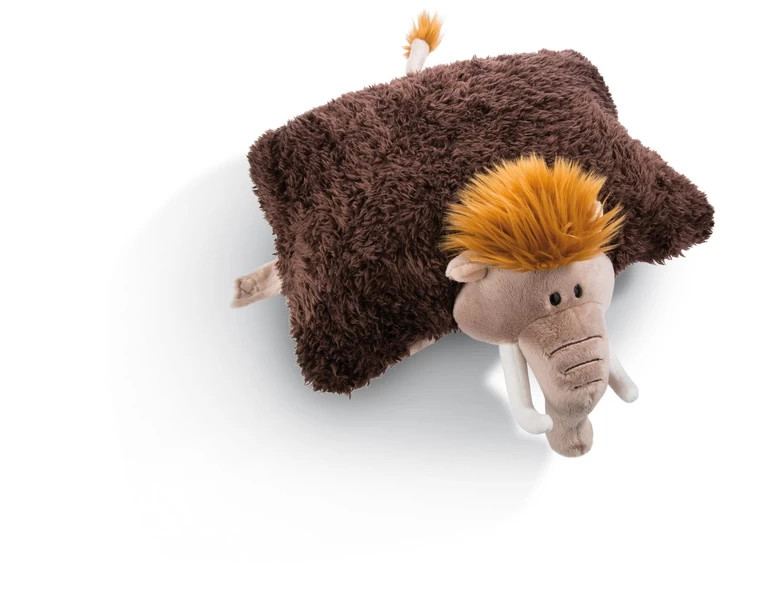 Nici 45319 Kuscheltier-Kissen 2-in-1 Mammut Elke 40x30cm Plüsch Winter 4 Nici 45319 Kuscheltier-Kissen 2-in-1 Mammut Elke 40x30cm Plüsch Winter – Bild 4