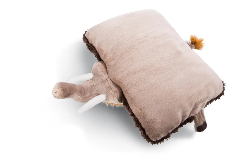 Nici 45319 Kuscheltier-Kissen 2-in-1 Mammut Elke 40x30cm Plüsch Winter 5 Nici 45319 Kuscheltier-Kissen 2-in-1 Mammut Elke 40x30cm Plüsch Winter – Bild 5