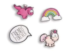 Nici 45702 SET Acryl Pins Einhorn Theodor & Friends Regenbogen Auf Header-Karte -Nici 45702 05 ZA Frei 2048x1462