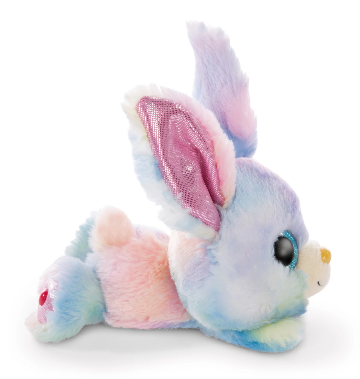 Nici 46922 Glubschis Cute Hase Rainbow Candy Liegend 15cm Plüsch Kuscheltier 2 Nici 46922 Glubschis Cute Hase Rainbow Candy Liegend 15cm Plüsch Kuscheltier – Bild 2