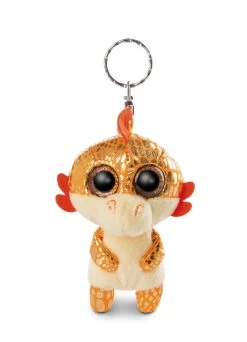 Nici 46931 Schlüsselanhänger Glubschis Dragon Edition Drache Orange Yo-Yo 9cm