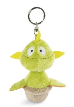 Nici 47242 GREEN Schlüsselanhänger Fleischfressende Pflanze Gisela 10cm Plüsch