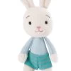Nici 47511 Happy Bunnies Bunny Hase Creme Blaues Shirt 15cm Plüsch Kuscheltier