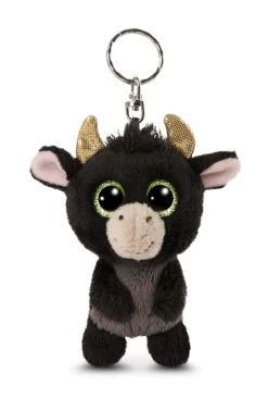 Nici 47662 Schlüsselanhänger Glubschis Farm Stier Bubalu 9cm Plüsch Kuscheltier