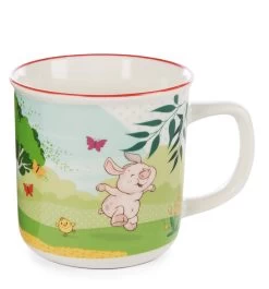 Nici 47807 Kinder - Tasse 240ml Farm Friends Schwein Kuh Henne Porzellan Ø8x8cm -Nici 47807 02 ZA Frei 1912x2048