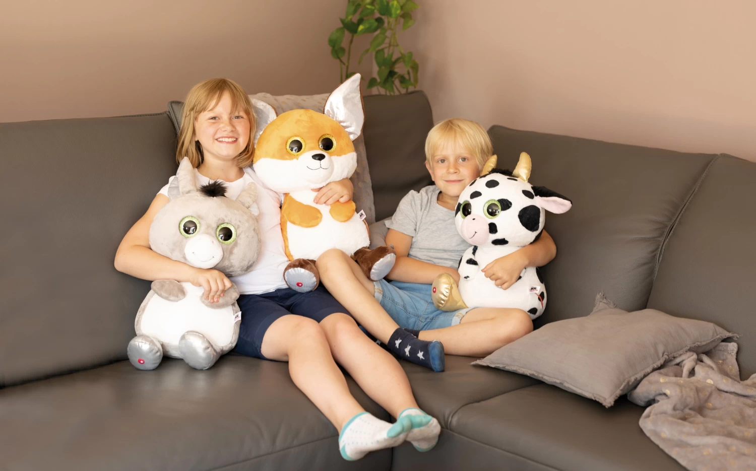 Nici 47828 Glubschis Farm Kuh Moolon 45cm Plüsch Kuscheltier Schlenker GREEN 4 Nici 47828 Glubschis Farm Kuh Moolon 45cm Plüsch Kuscheltier Schlenker GREEN – Bild 4