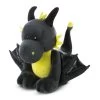 Nici 47994 Drache Dragor Schwarz-gelb 30cm Stehend Plüsch Kuscheltier Dragonia