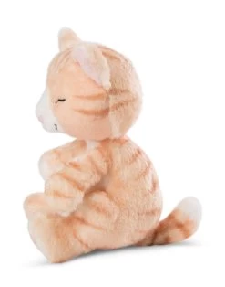 Nici 48087 Sleeping Kitties Schlafende Katze Im Körbchen 12cm Plüsch Rot -Nici 48087 03 ZA Frei me