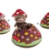 Nici 48210 Spielkissen Maulwurf & Erdhügel 23x19cm Forest Friends GREEN Plüsch