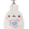 Nici 48220 Schlüsselanhänger Molang Mit Regenbogenherz 8cm Plüsch Kawaii