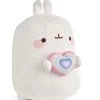 Nici 48227 Molang Mit Regenbogenherz 80cm Stretch-Plüsch Kuscheltier Kawaii