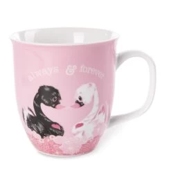Nici 48280 Tasse Zwei Schwäne "always & Forever" Porzellan 410ml Love Classics