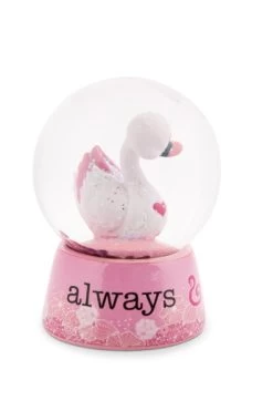 Nici 48282 + 48283 Schüttelkugel Schneekugel SET 2 Schwäne 6,5cm Love Classics -Nici 48282 02 ZA Frei me