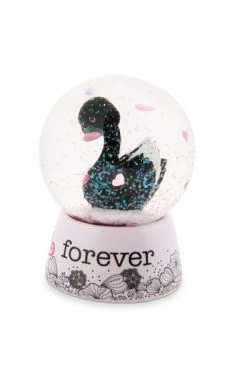 Nici 48283 Schüttelkugel Schneekugel Schwan Schwarz 6,5cm Love Classics -Nici 48283 03 ZA Frei me
