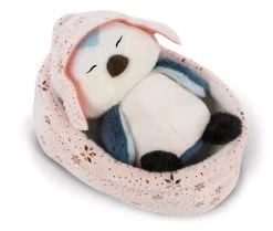 Nici 48355 Meise Andoli Schlafend Im Körbchen 12cm Plüsch Winter Friends GREEN