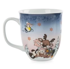 Nici 48366 Tasse Rentier Meise Hase Pinguin Porzellan Ca 410ml Winter Friends