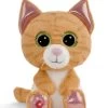 Nici 48698 GLUBSCHIS Katze Getigert Tabbrey Ca 15cm Pet Edition GREEN Haustier