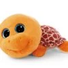 Nici 48767 GLUBSCHIS Schildkröte Hubbli Orange Liegend 25cm Plüsch GREEN