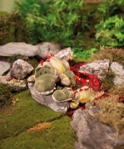 Nici 48817 Dinosaurier Fossily 45cm Liegend Plüsch Kuscheltier Dino GREEN -Nici 48811 12 48814 Milieu 1697x2048