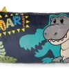 Nici 48819 Kissen Dinosaurier Tony-Rex Plüsch Dino T-Rex 43x25cm GREEN