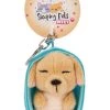 Nici 48835 Schlüsselanhänger Sleeping Pets 10cm Plüsch - Hund Karamell