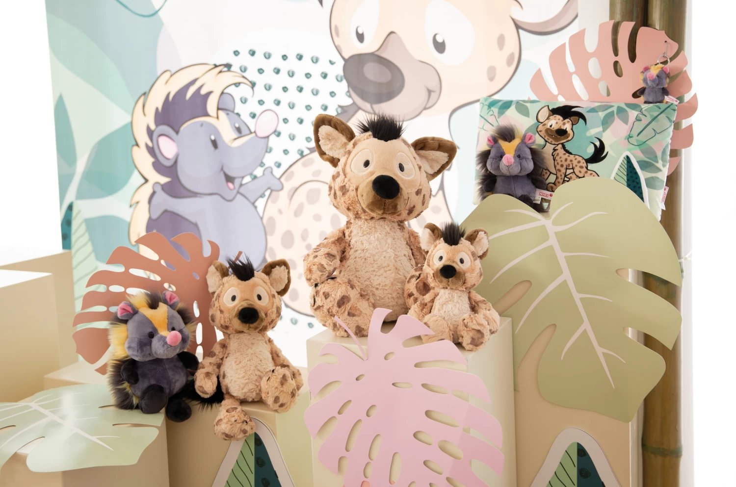 Nici 48864 Tenrek Terek 25cm Mit Einrollfunktion Plüsch GREEN Wild Friends 6 Nici 48864 Tenrek Terek 25cm Mit Einrollfunktion Plüsch GREEN Wild Friends – Bild 6