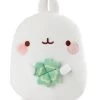 Nici 48879 Kissen MOLANG Hase Figürlich Mit Kleeblatt Ca 30x23cm Plüsch Kawaii