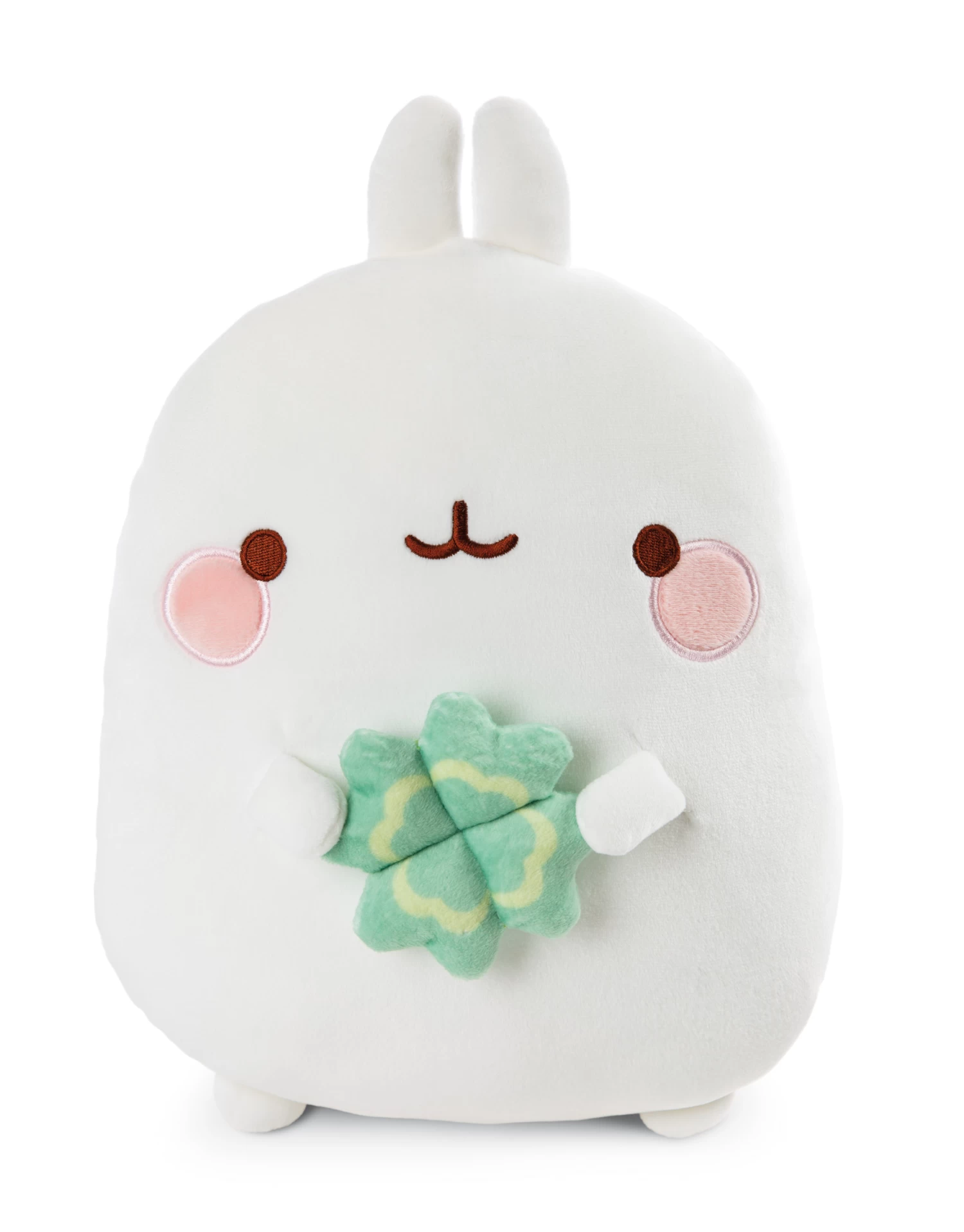 Nici 48879 Kissen MOLANG Hase Figürlich Mit Kleeblatt Ca 30x23cm Plüsch Kawaii 1 Nici 48879 Kissen MOLANG Hase Figürlich Mit Kleeblatt Ca 30x23cm Plüsch Kawaii