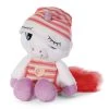 Nici 48885 Schlafmützen Einhorn Myala Weiß-rot 38cm Plüsch Kuscheltier