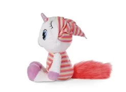 Nici 48885 Schlafmützen Einhorn Myala Weiß-rot 38cm Plüsch Kuscheltier -Nici 48884 06 ZA Frei 2048x1502