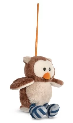 Nici 48932 Wendekuscheltier Eule Oscar Im Nest Gelb 12cm Mit Loop Wendeplüsch -Nici 48932 05 ZA Weiss 1214x2048