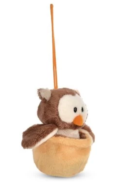 Nici 48932 Wendekuscheltier Eule Oscar Im Nest Gelb 12cm Mit Loop Wendeplüsch -Nici 48932 06 ZA Weiss 1296x2048