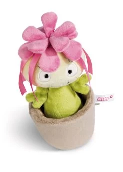 Nici 48942 Sedum Pflanze Amalia 18cm Plüschfigur Kuscheltier GREEN Funny Flowers -Nici 48942 05 ZA weiss 1461x2048